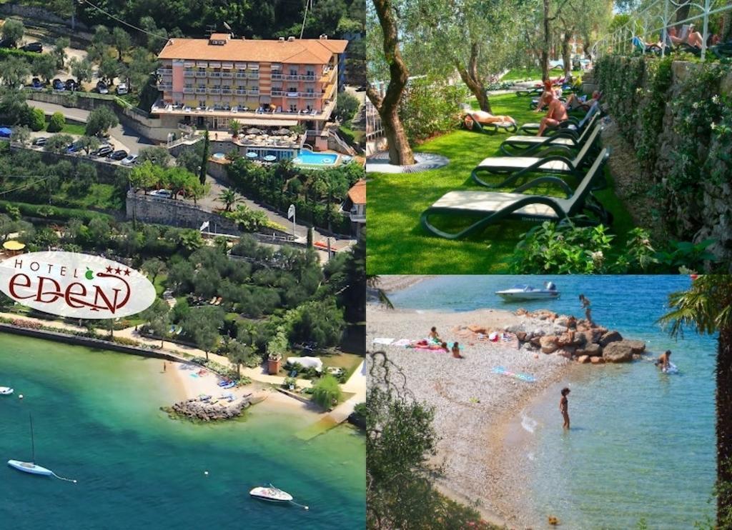 Hotel Eden Brenzone sul Garda Bagian luar foto